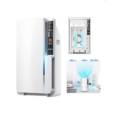 กระแสอากาศ 380 m3/h ความดันขนาด 220V ความถี่ขนาด 50-60HZ เครื่องกรองอากาศ